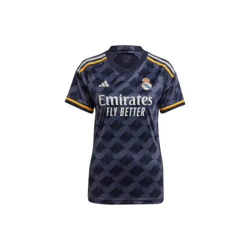 Adidas Real Madrid Soccer Jerseys Women's Dark Blue