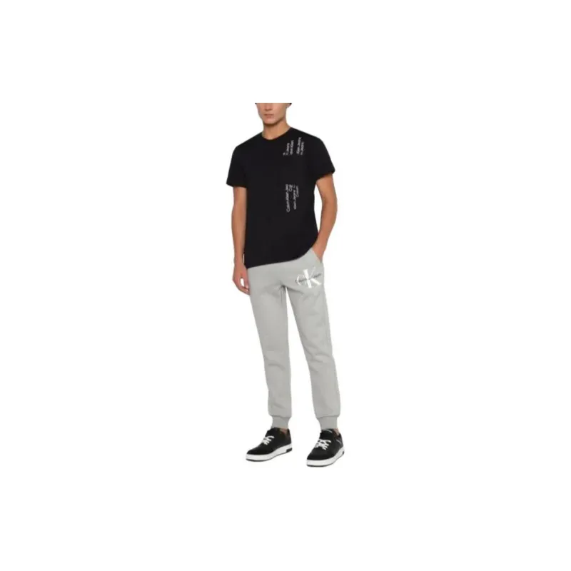CALVIN KLEIN Knitted Sweatpants Men's Gray-2