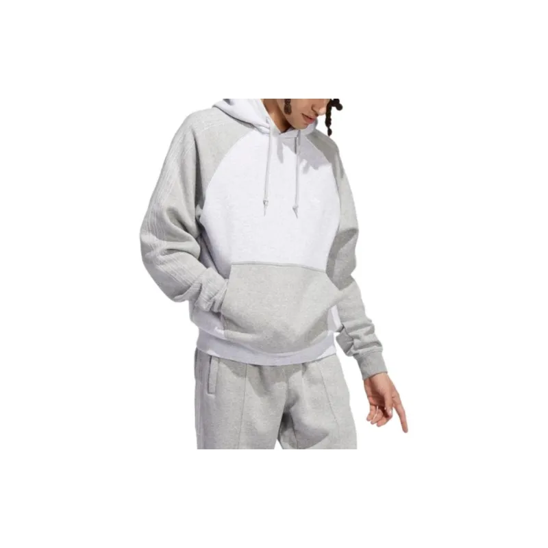Adidas Originals Sweatshirts Men Light Gray Heather Flower-1