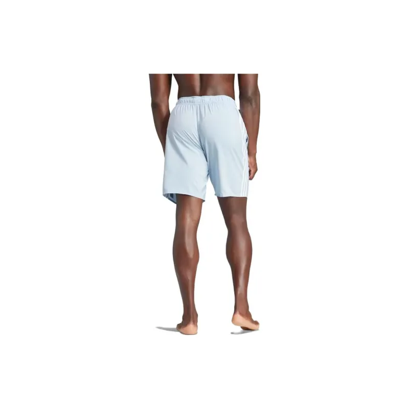 Adidas 3 Stripes Clx Swim Shorts Swimming Shorts Men's Blue White-2