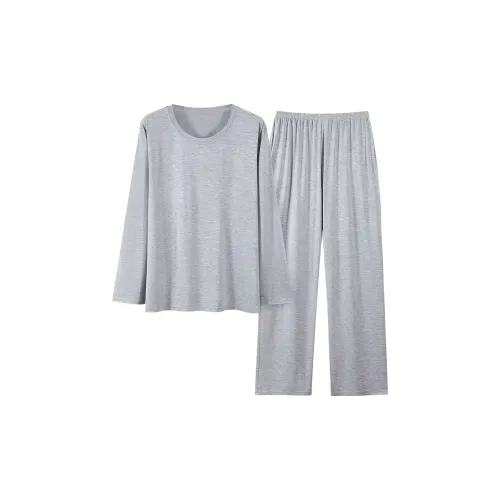Herbal Primer Pajama Set Men's Light Gray