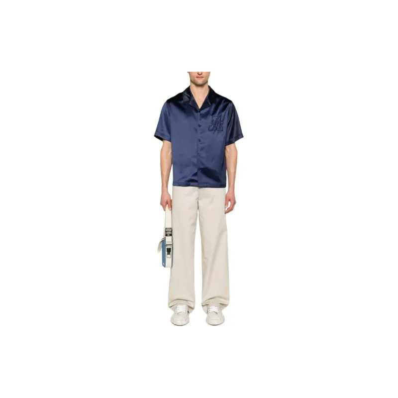Axel Arigato Cruise Twisted A embroidered Shirt-1