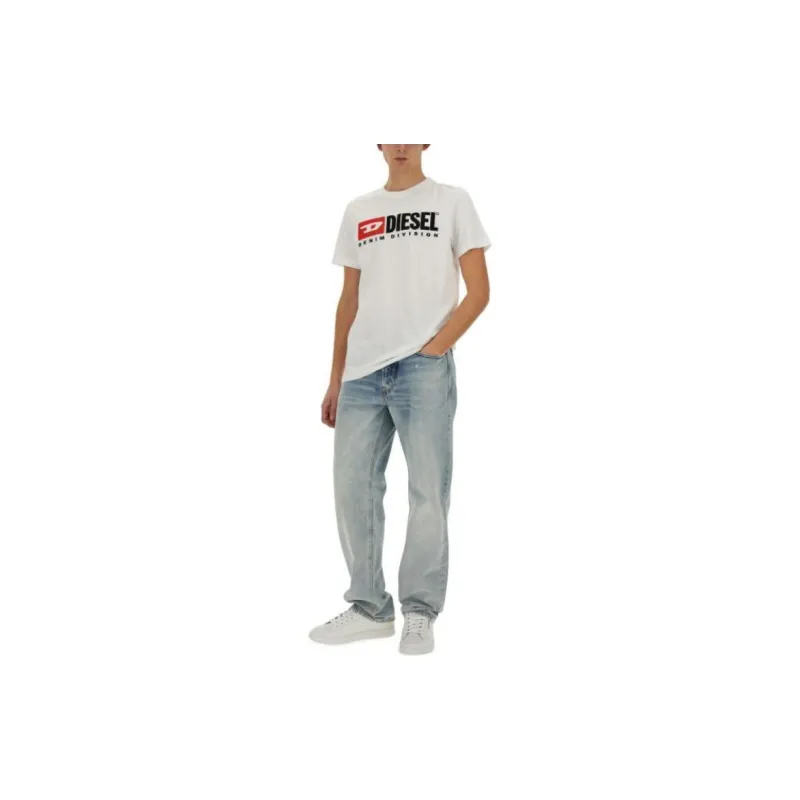 DIESEL 2010 D-Macs Logo Patch Mid-Rise Jeans-4