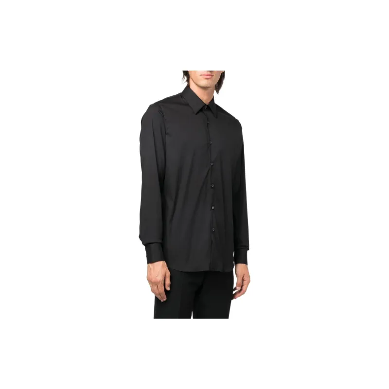 PRADA Long Sleeved Poplin Shirt-3