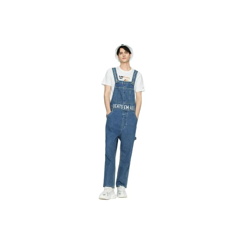 Lee Overalls Men Light Blue-5