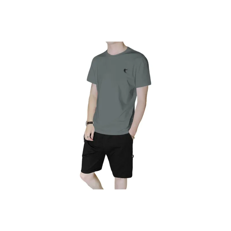 QIAODAN Casual Sportswear Men's Jungle Shadow Green/Black-2