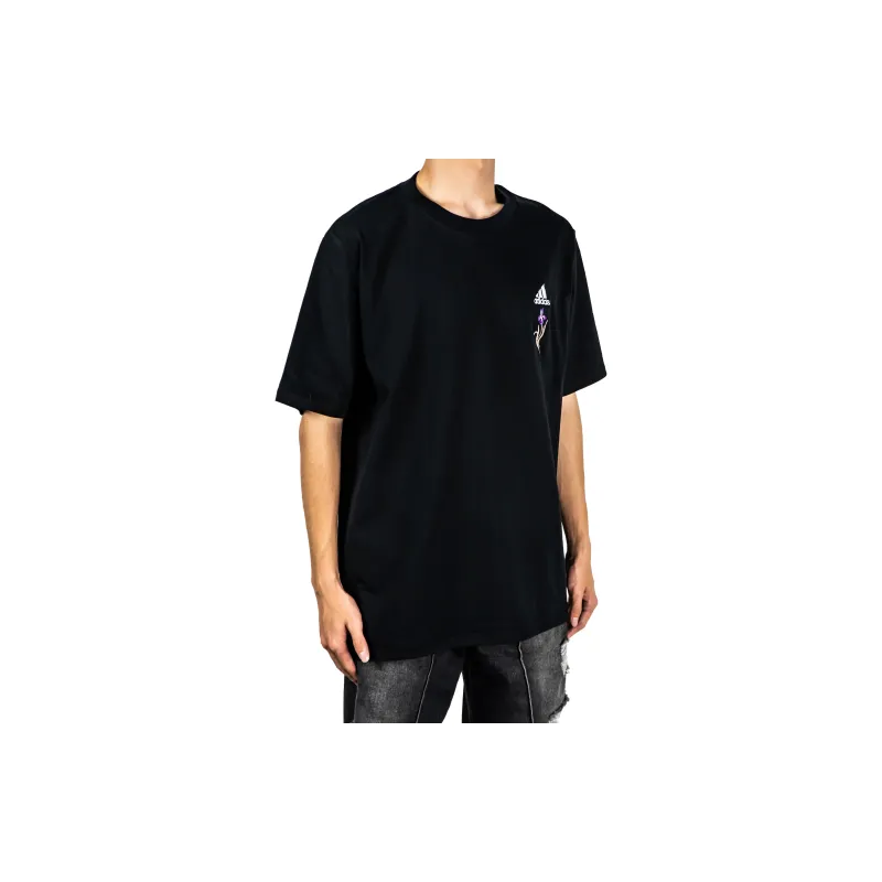 Adidas T Shirts Unisex Black-5