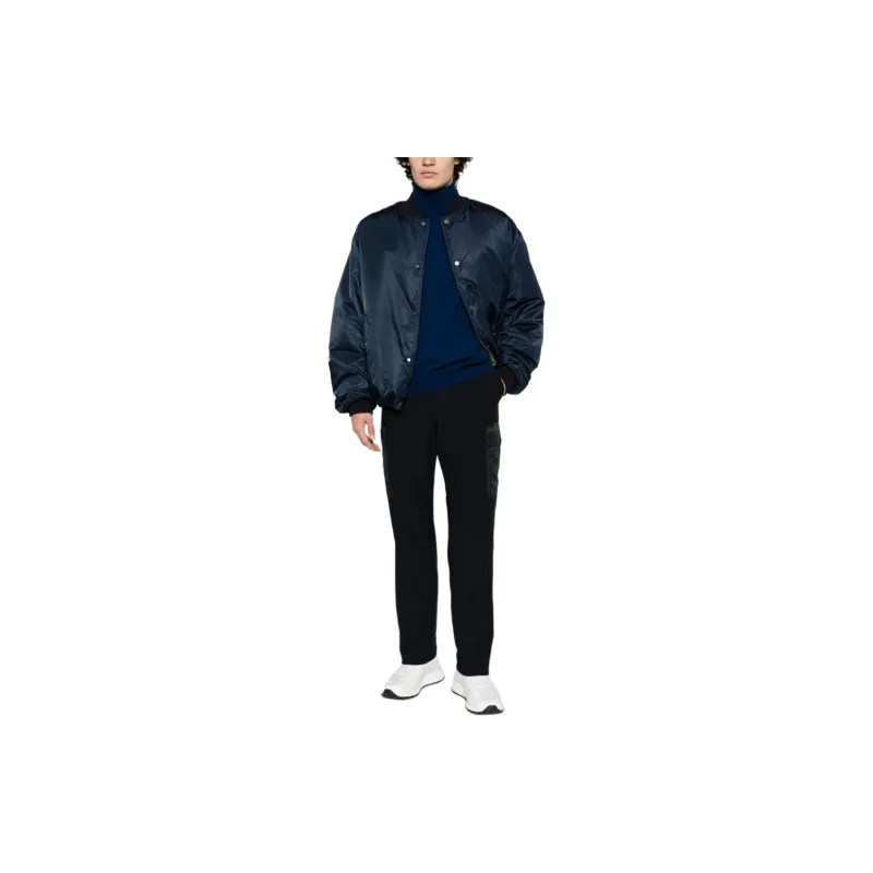 Moncler Logo patch Straight leg Cargo Trousers-1