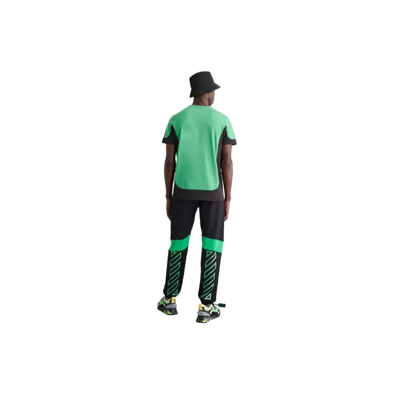 OFF WHITE Diag Outline Block Sport Tee-2