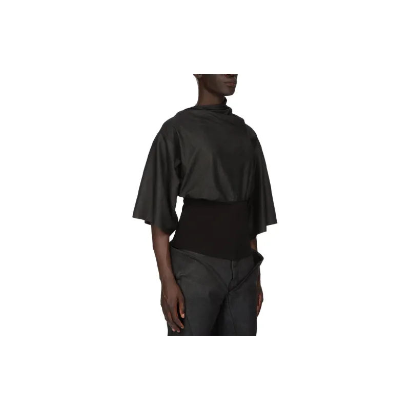 RICK OWENS Cylinder Silk Blouse-3