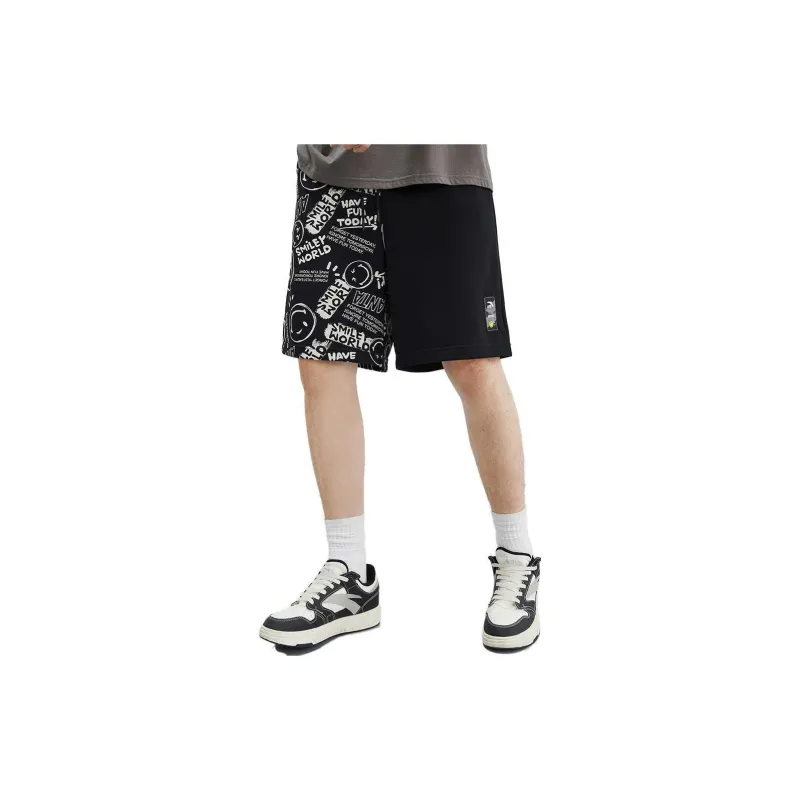Anta Life Collection Casual Shorts Men's Basic Black-3