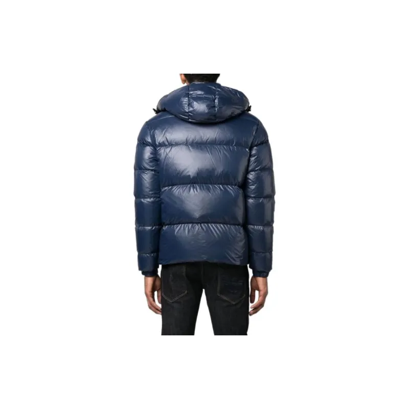 EMPORIO ARMANI EA7 FW22 Down Jacket Men's Blue-3