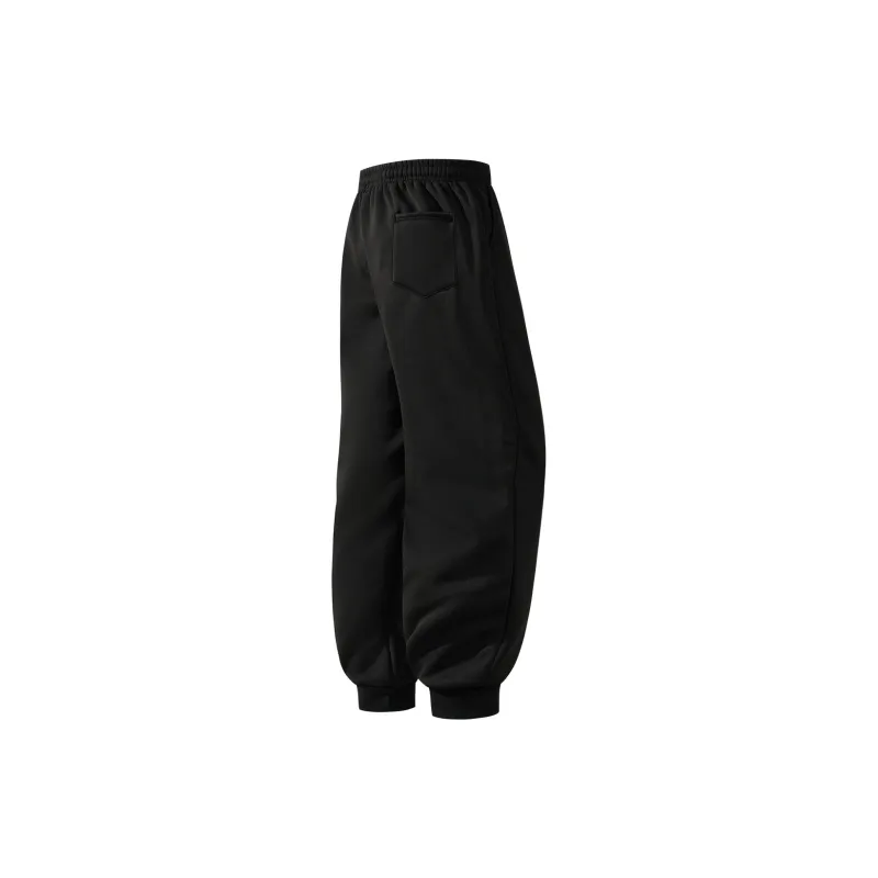 Small Columns Under The Sea Knitted Sports Pants Unisex-1