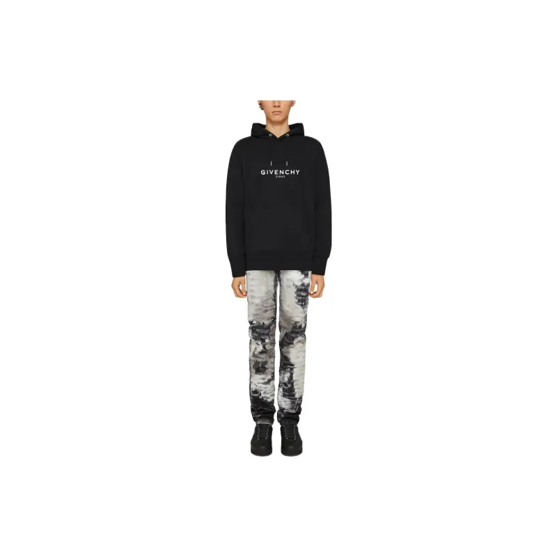 Givenchy Classic Fit Hoodie With Reverse Print-2