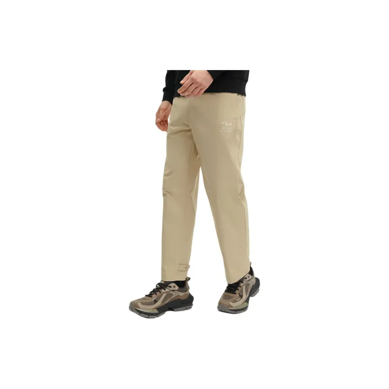 FILA Dragon Series Casual Pants Men's Pebble-2