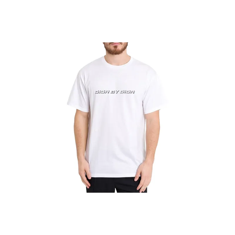 DIOR Quarterly New Products T Shirts Men White-2