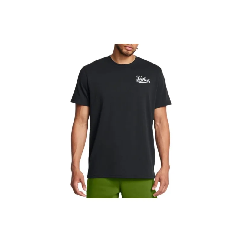Under Armour Curry CURRY VERBIAGE T Shirt Men's Black-4
