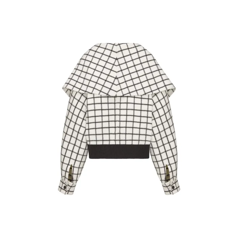 DIOR FW24 Jackets & Coats Women's Black White-1