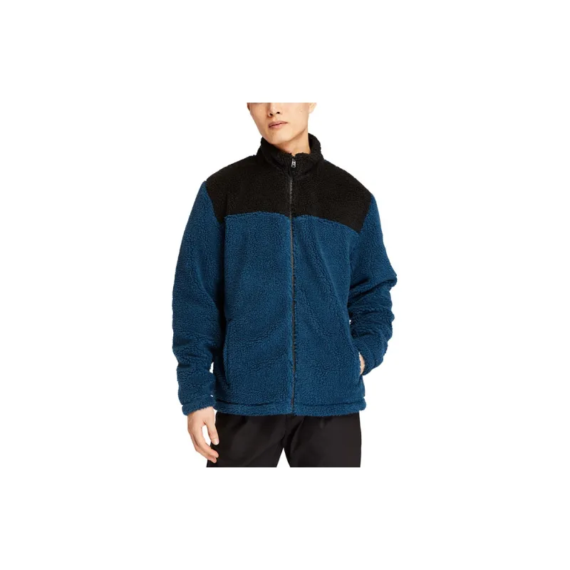 Timberland Velvet Jackets Men Medium Blue-4