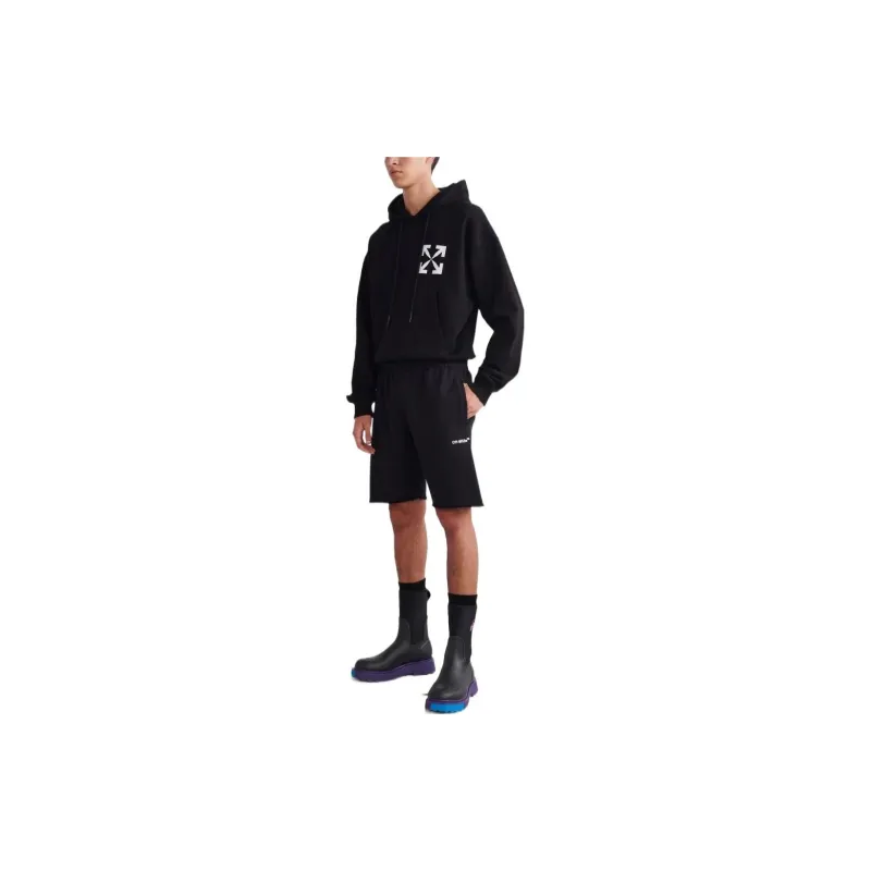 OFF WHITE Chain Arrow Sweatshorts-3