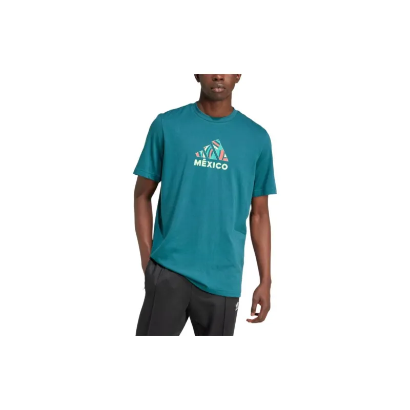 Adidas Mexico Soccer Fan Graphic Tee-2