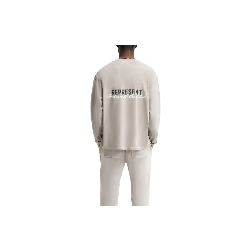 REPRESENT Patron Of The Club Long Sleeve T-Shirt T-Shirt Men's Mudrock-3