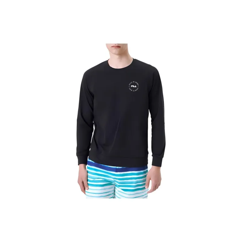 FILA Sweatshirts Men Black-4