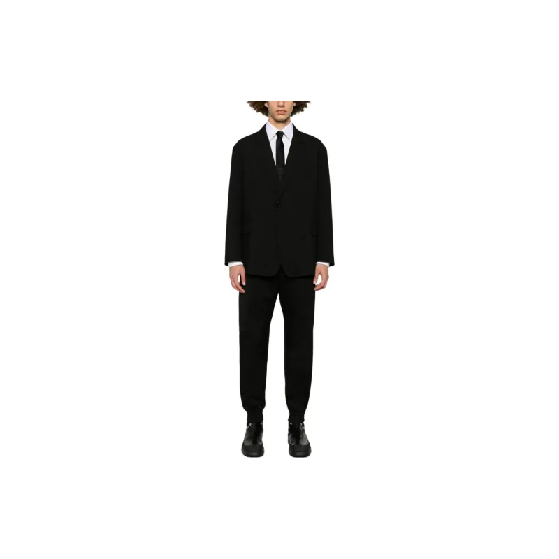 Alexander McQueen Mid Rise Tapered Leg Trousers-1