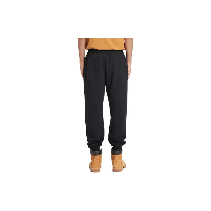 Timberland Linear Logo Sweatpant Casual Pants Men's Black-3