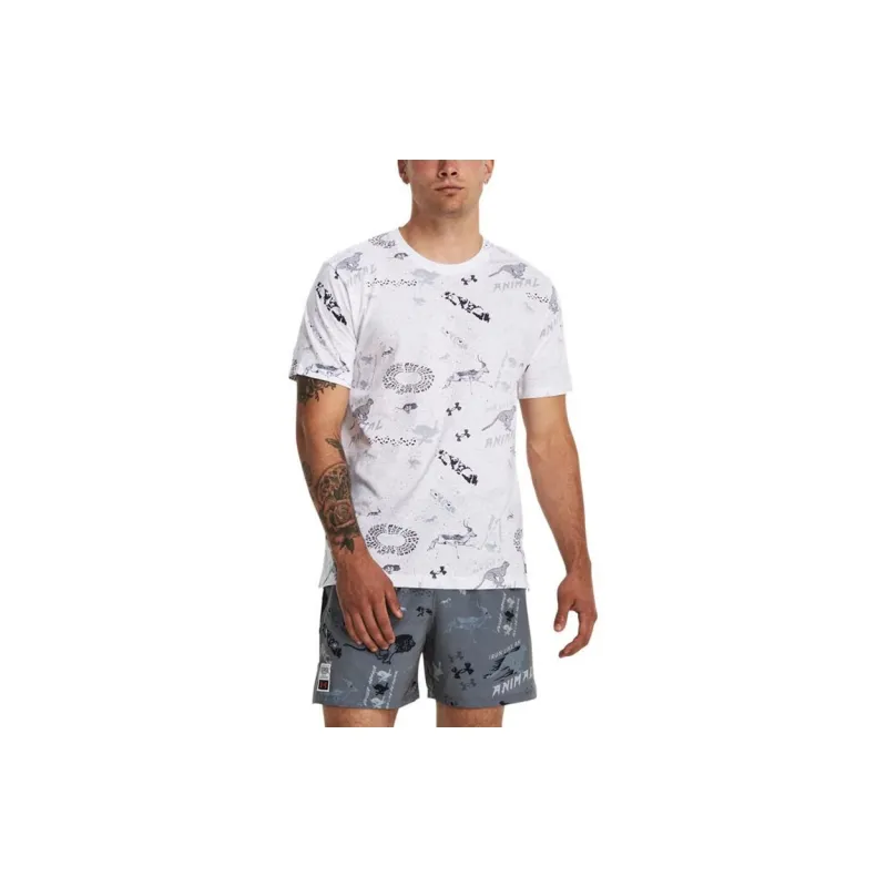 Under Armour RUN LAA T Shirts Men White-3