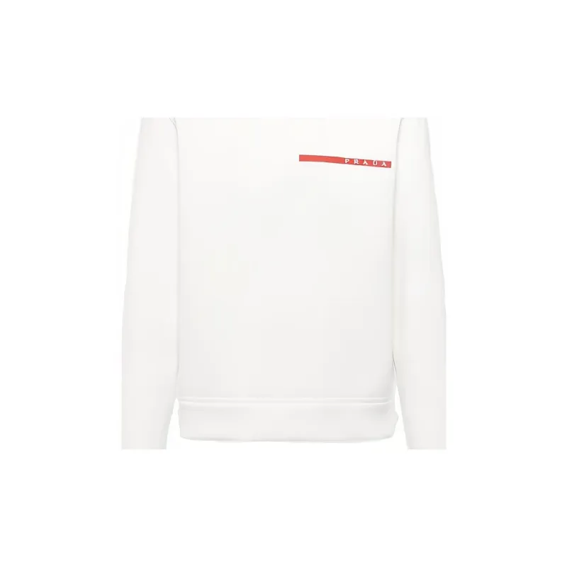 PRADA Sweatshirts Men White-5