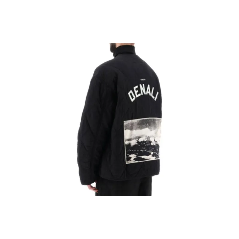 OAMC Graphic print Matelassé effect Jacket-1