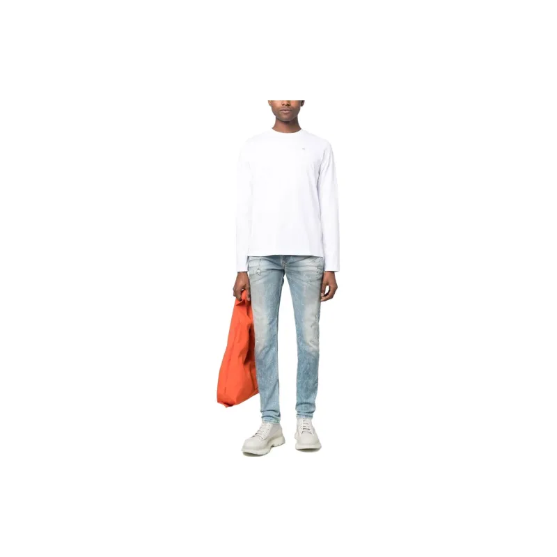 DIESEL T Diegor Long SLeeved Crewneck T-Shirt-2
