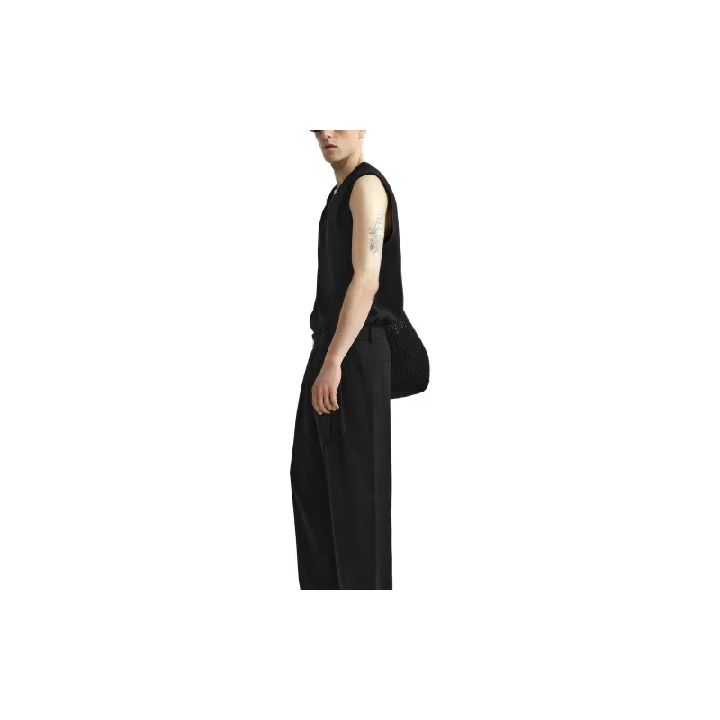 ZARA T Shirts Men Black-4