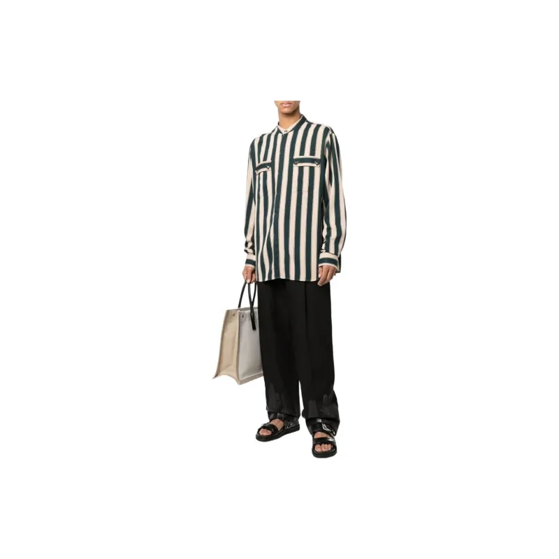 BALMAIN Striped Long sleeve Shirt-1