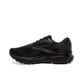 Brooks Anti Slip Wear Resistant Low Top Casual Running Shoes Men's Black