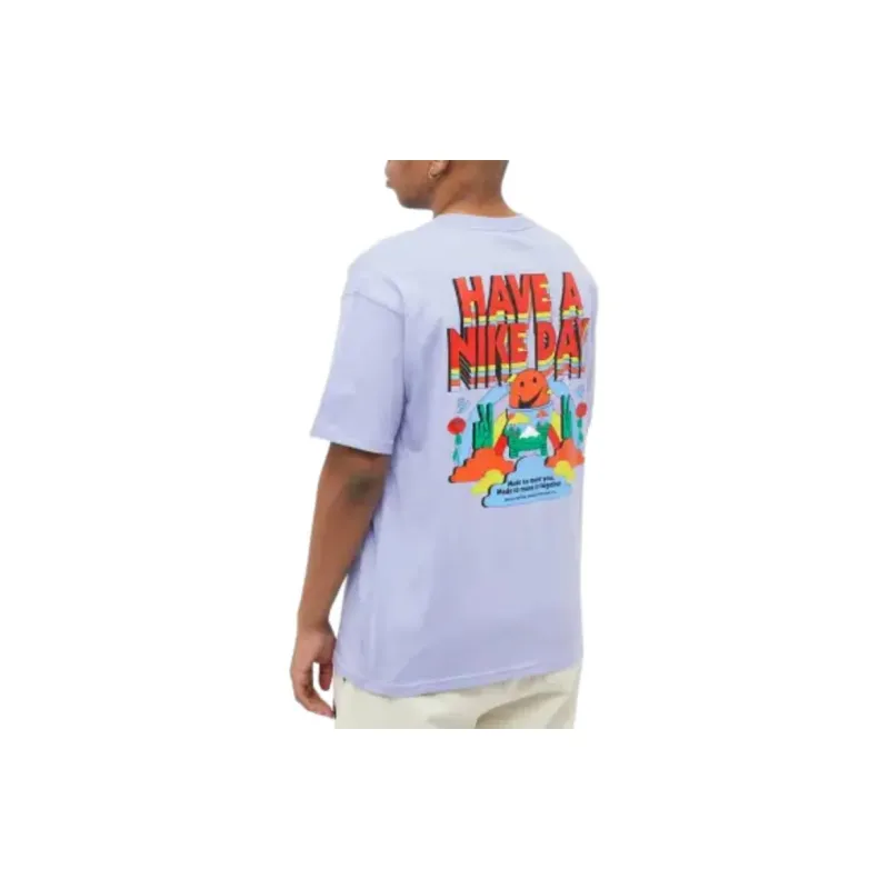 Nike T Shirt Men's Light Purple-2