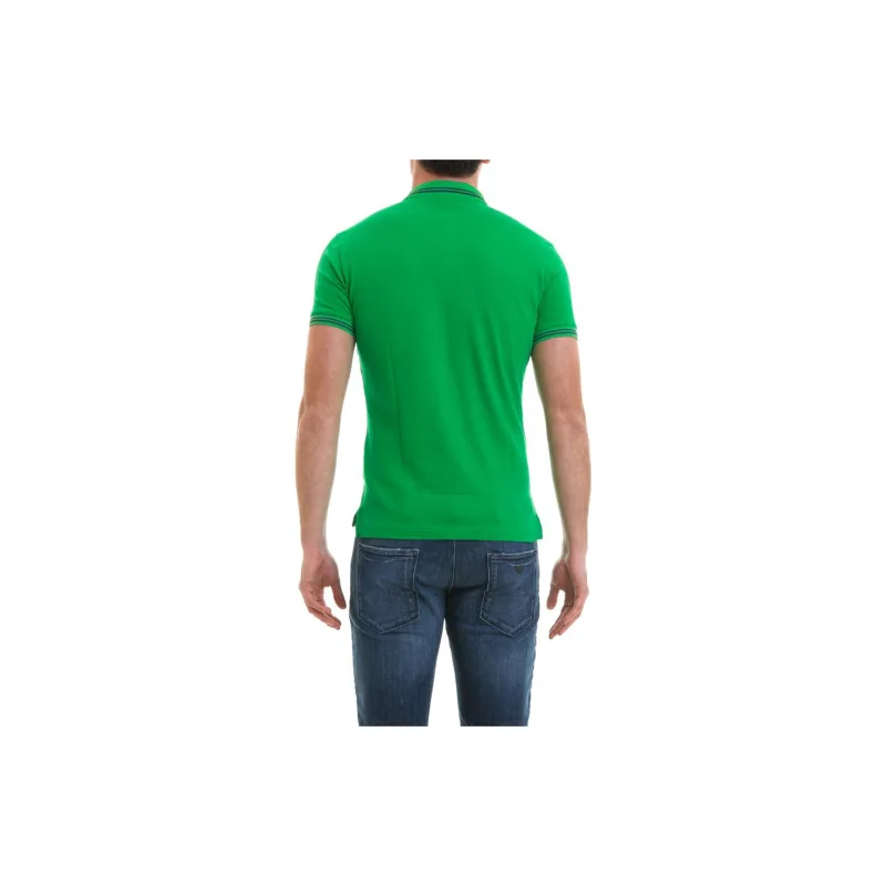 EMPORIO ARMANI Polo Shirts Men Green-1