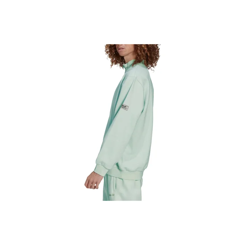Adidas Originals Sweatshirts Unisex Light Green-4