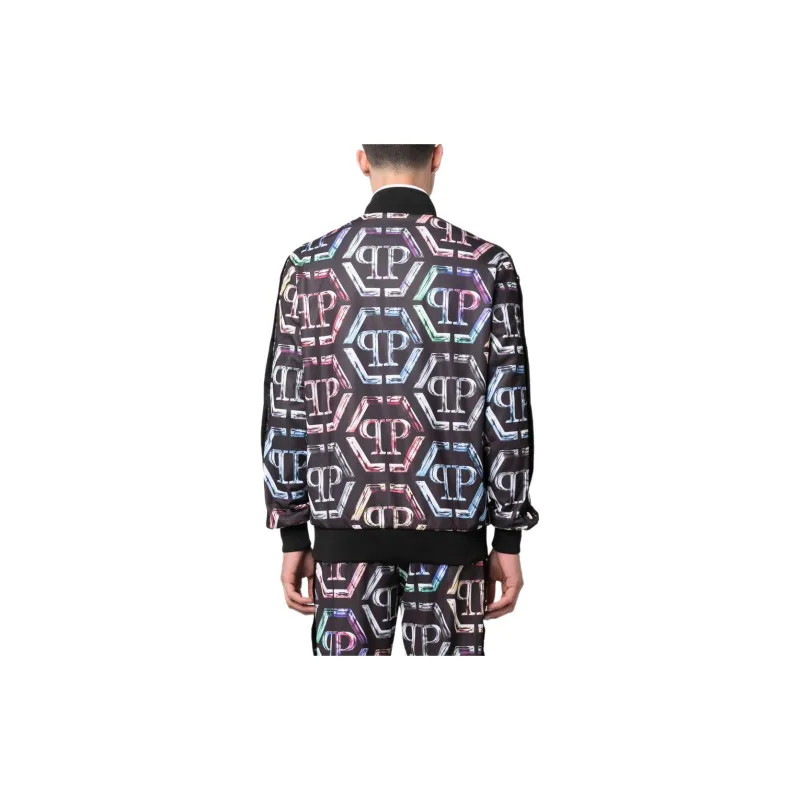 PHILIPP PLEIN All Over Printed Zip Up Tracksuit-2
