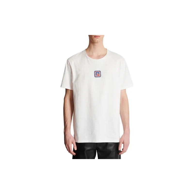BALMAIN Pb Crew neck T shirt-1
