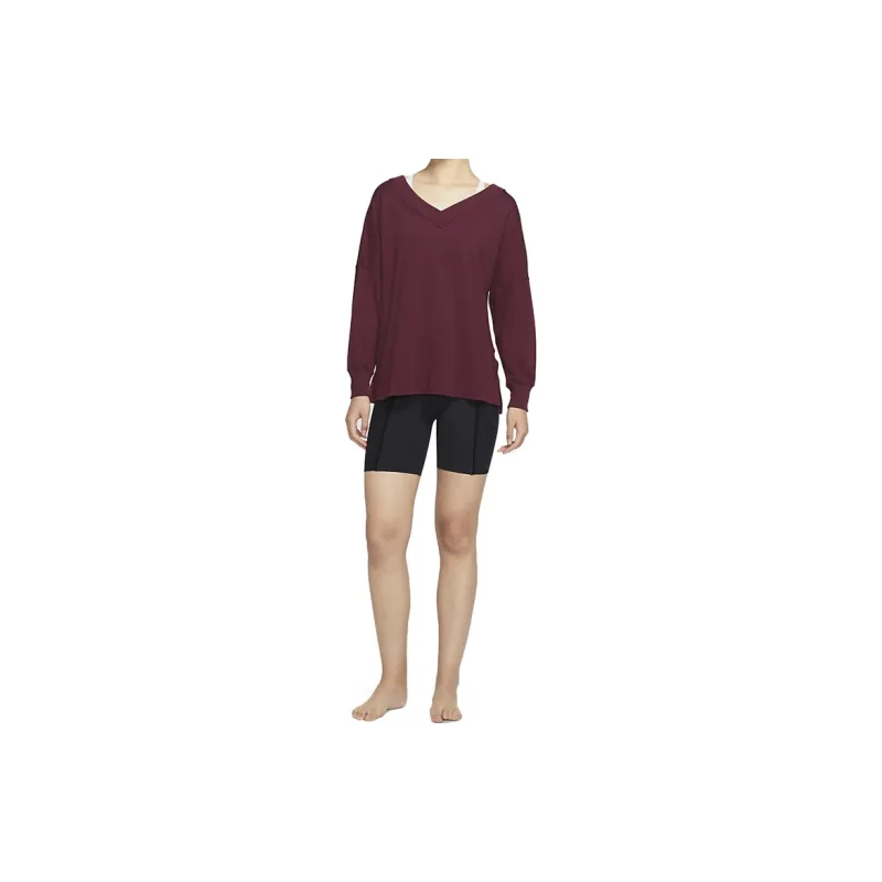 Nike Sweatshirts Women's Night Russet Red-2