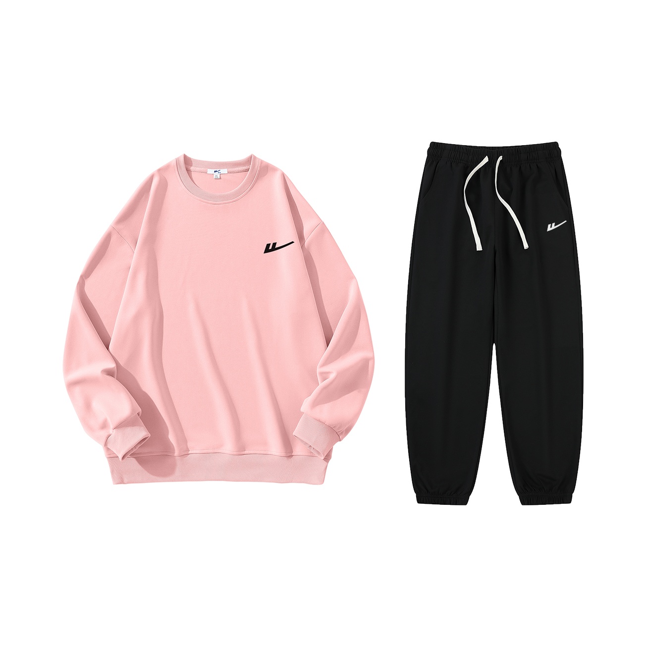 LiNing Sweatshirt Sets Unisex Black (Top+Pants) S - POIZON