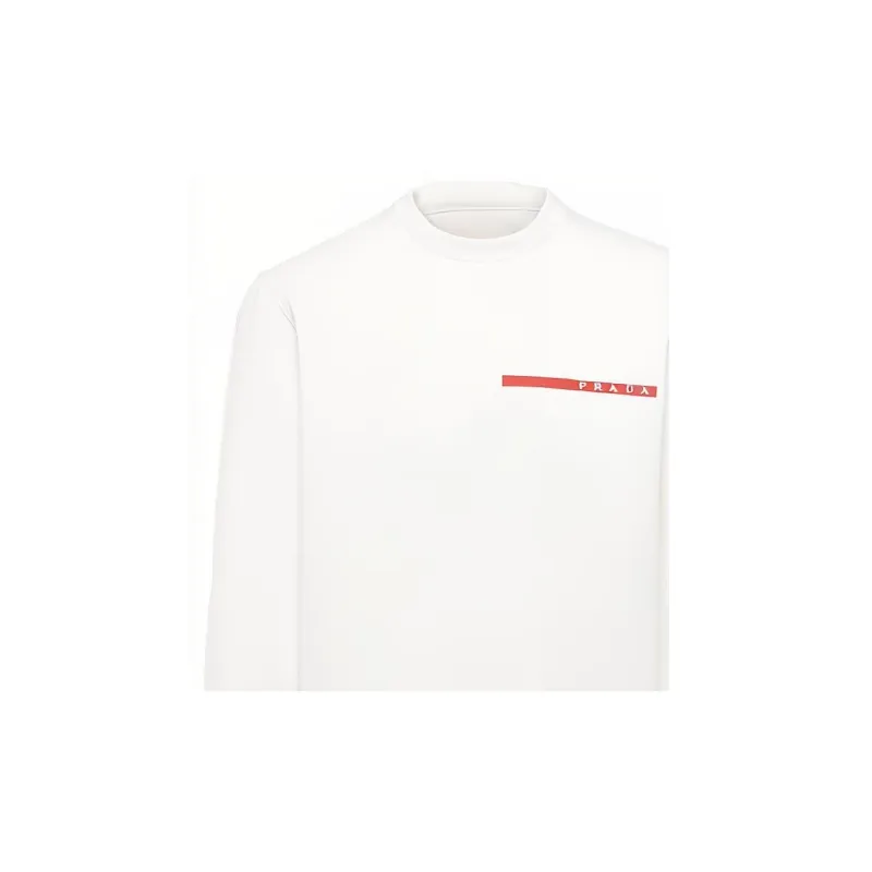 PRADA Sweatshirts Men White-3