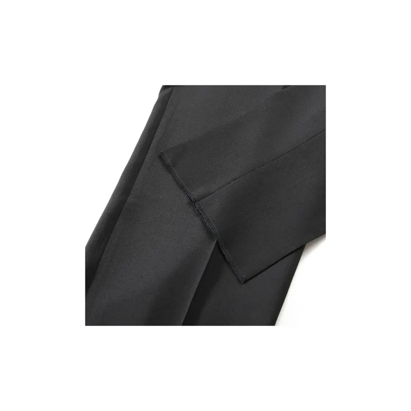 EMPORIO ARMANI SS24 Suit Trouser Men's Black-6