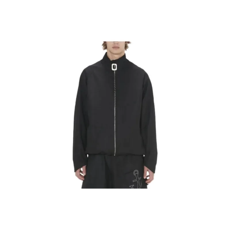 JW Anderson Logo Printed Zipped Jacket-3
