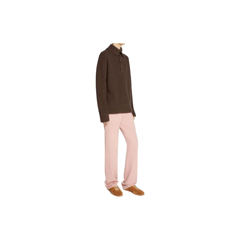 DRIES VAN NOTEN Wool Satin Pants-2