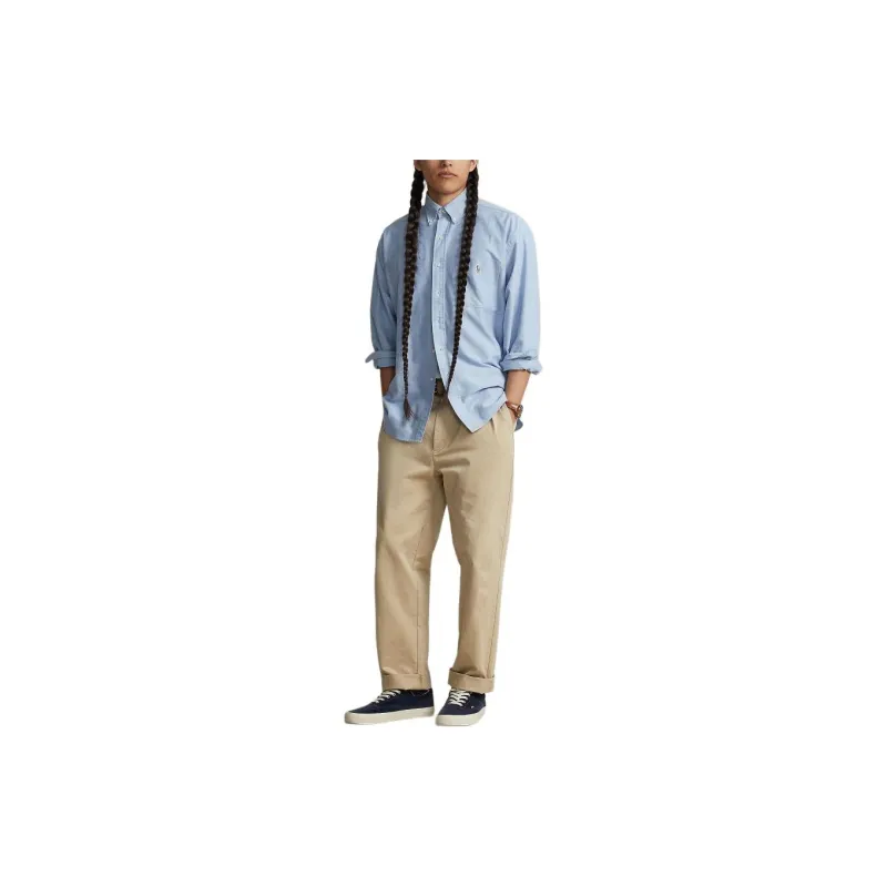 Polo Ralph Lauren SS24 Shirt Men's Light Blue-1