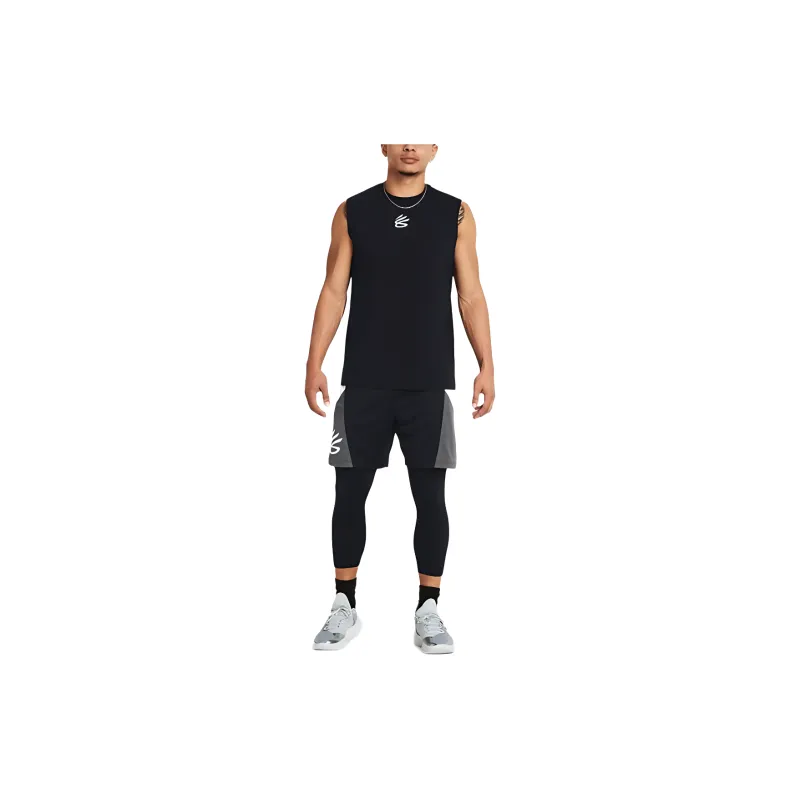 Under Armour Curry Splash Shorts Casual Shorts Men's Black-3