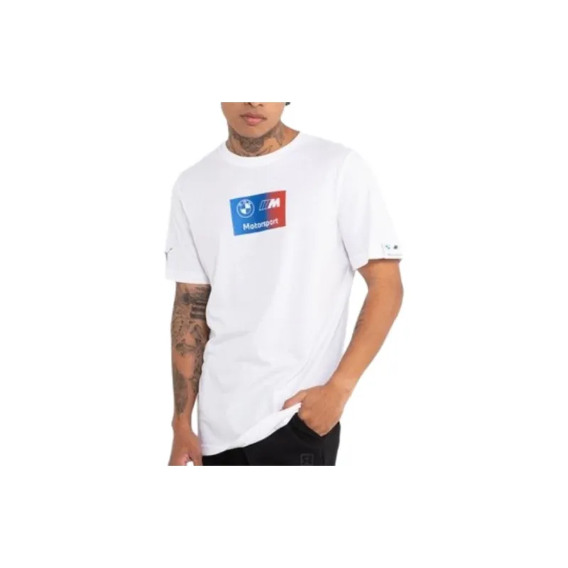 PUMA x BMW BMW M Motorsport T-Shirt Men's White-4